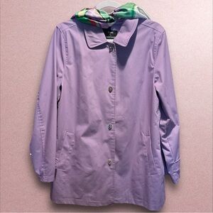 Dennis by Dennis Brasso Windbreaker Coat w/ Matching Scarf